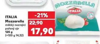 Kaufland Mozzarella sýr nabídka