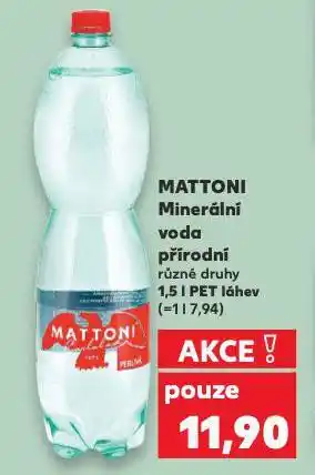 Kaufland Mattoni nabídka