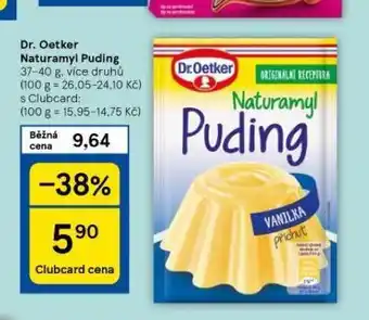 Tesco Dr. oetker naturamyl puding nabídka