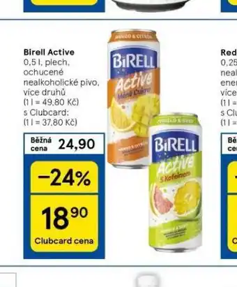 Tesco Birell active nabídka