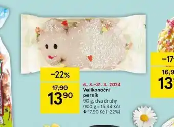 Tesco Velikonoční perník nabídka