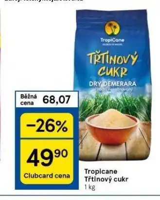 Tesco Třtinový cukr nabídka