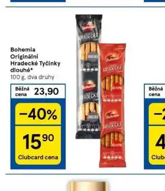 Tesco Bohemia originální hradecké tyčinky dlouhé nabídka