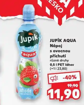 Kaufland Jupík aqua nabídka