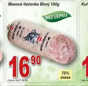 Hruška Masová tlačenka nabídka