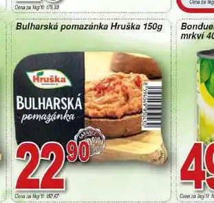 Hruška Bulharská pomazánka hruška nabídka