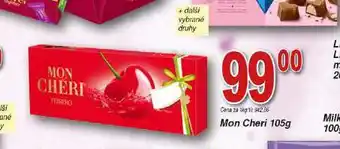 Hruška Mon cheri nabídka