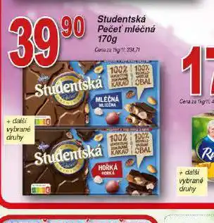 Hruška Orion studentská pečeť nabídka