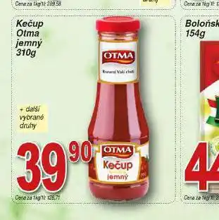 Hruška Otma kečup jemný nabídka