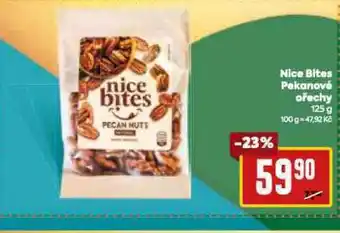 Billa Nice bites pekanové ořechy nabídka