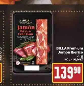 Billa Jamon iberico nabídka