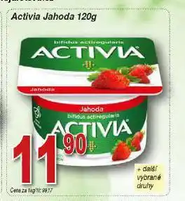 Hruška Activia jahoda nabídka