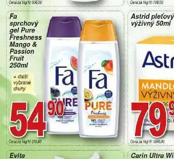 Hruška Fa sprchový gel nabídka