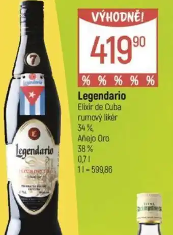 Globus Legendario Elixir de Cuba nabídka