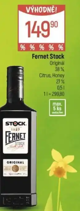 Globus Fernet Stock nabídka