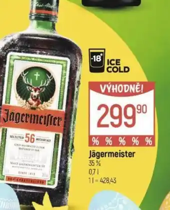 Globus Jägermeister 0.7L nabídka