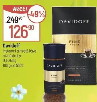 Globus Davidoff instantní a mletá káva nabídka