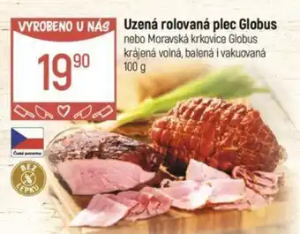 Globus Uzená rolovaná plec Globus nabídka