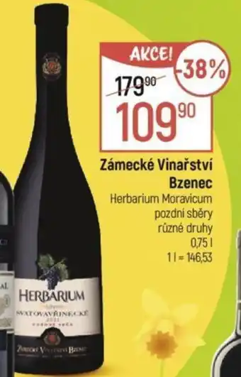 Globus Zámecké Vinařství Bzenec 0.75L nabídka