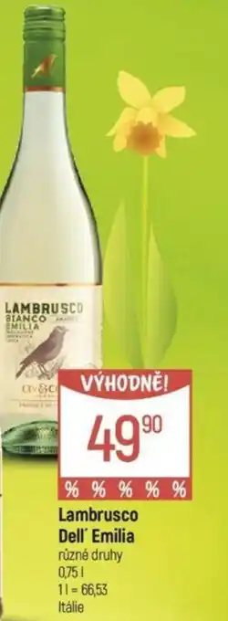Lambrusco Dell'Emilia 0.75L