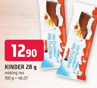Trefa KINDER 28 g nabídka