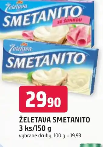 Trefa ŽELETAVA SMETANITO 3 ks/150 g nabídka