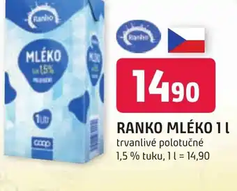 Trefa RANKO MLÉKO 1L nabídka