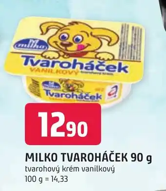 Trefa MILKO TVAROHÁČEK 90 g nabídka