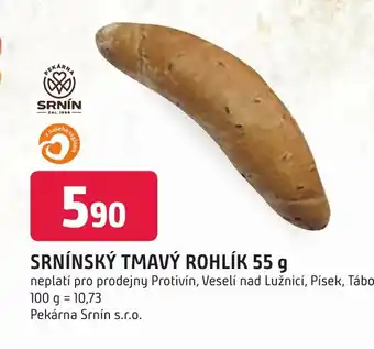Trefa SRNÍNSKÝ TMAVÝ ROHLÍK 55 g nabídka
