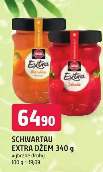 Trefa SCHWARTAU EXTRA DŽEM 340 g nabídka