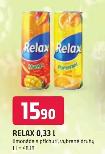 Trefa RELAX 0,33 L nabídka