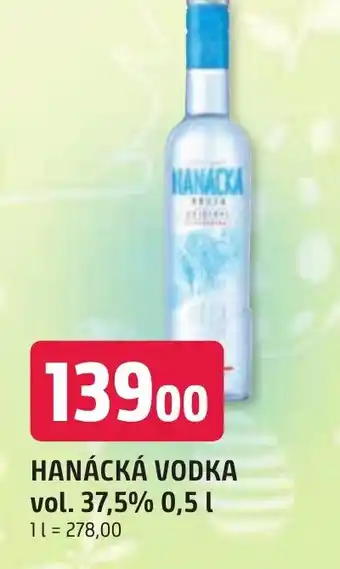 Trefa HANÁCKÁ VODKA vol. 37,5% 0,5L nabídka