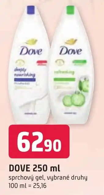 Trefa DOVE 250 ml nabídka