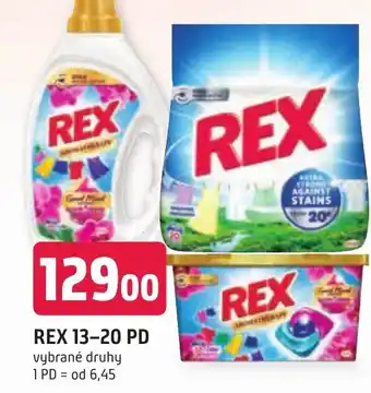 Trefa REX 13-20 PD nabídka