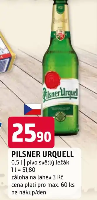 Terno PILSNER URQUELL 0,5 L nabídka