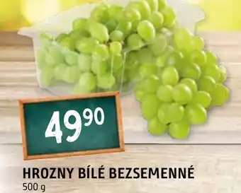 Terno HROZNY BÍLÉ BEZSEMENNÉ nabídka