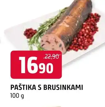 Terno PAŠTIKA S BRUSINKAMI nabídka