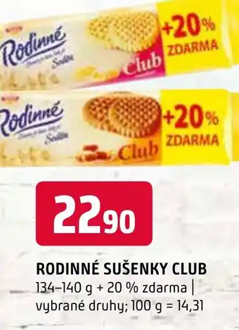Terno RODINNÉ SUŠENKY CLUB nabídka