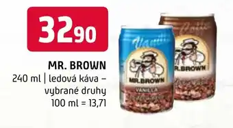 Terno MR. BROWN 240 ml nabídka