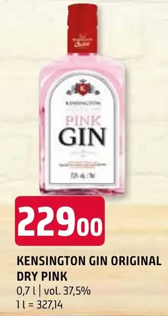 Terno KENSINGTON GIN ORIGINAL DRY PINK 0,7 L nabídka