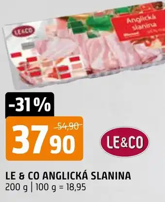 Terno LE & CO ANGLICKÁ SLANINA nabídka