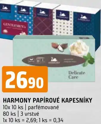 Terno HARMONY PAPÍROVÉ KAPESNÍKY nabídka