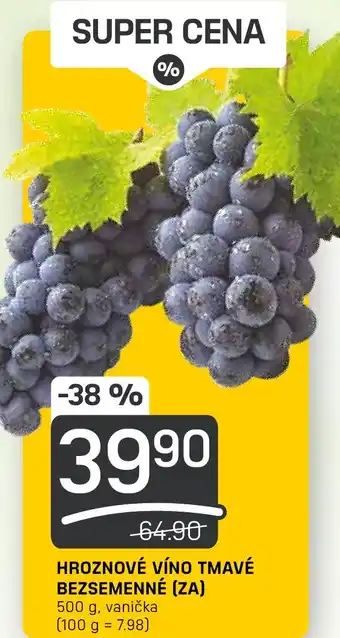 Flop HROZNOVÉ VÍNO TMAVÉ BEZSEMENNÉ (ZA) nabídka