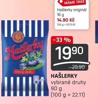 Flop HAŠLERKY nabídka