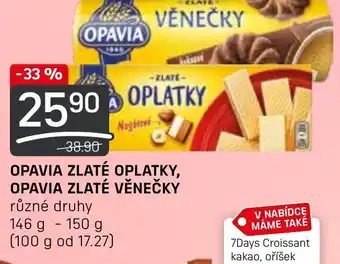 Flop OPAVIA ZLATÉ OPLATKY, OPAVIA ZLATÉ VĚNEČKY nabídka