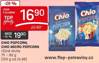 Flop CHIO POPCORN, CHIO MICRO POPCORN nabídka