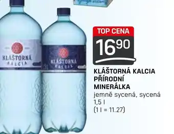Flop KLÁŠTORNÁ KALCIA PŘÍRODNÍ MINERÁLKA 1.5L nabídka