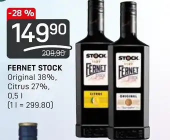 Flop FERNET STOCK 0.5L nabídka