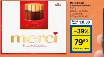 Tesco Merci Finest Selection Pralinky nabídka