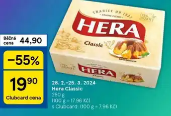 Tesco Hera Classic nabídka